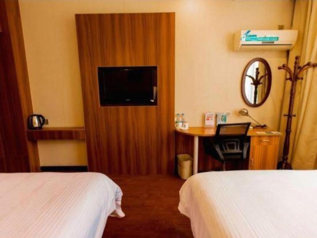 Greentree Inn Suzhou Guanqian Yangyuxiang Metro Station Business Hotel Exteriör bild