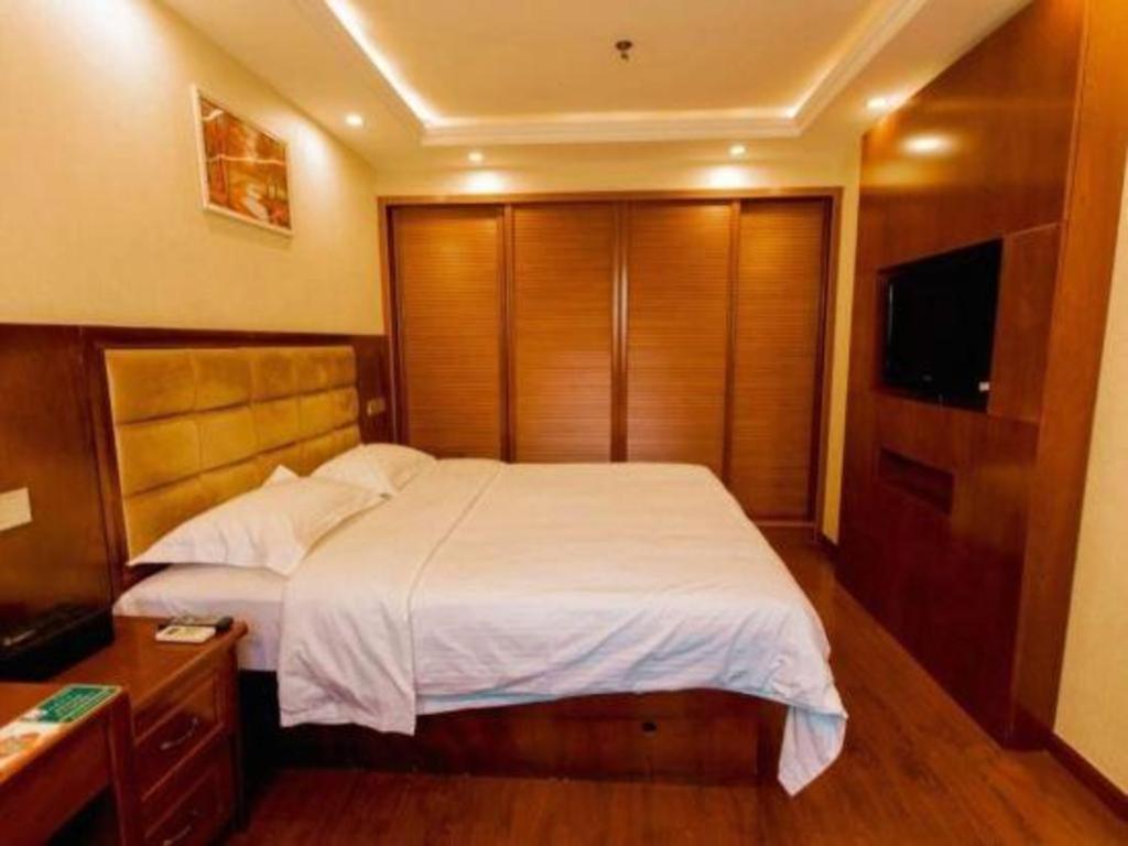 Greentree Inn Suzhou Guanqian Yangyuxiang Metro Station Business Hotel Exteriör bild