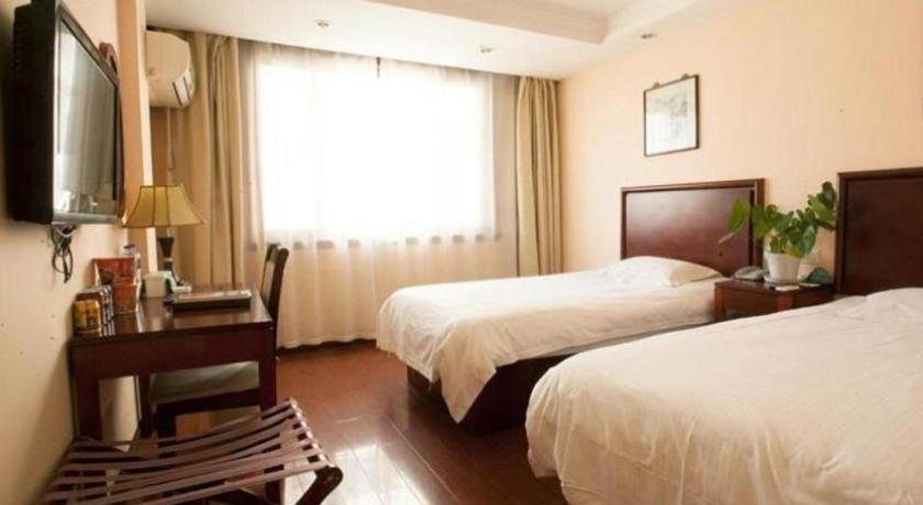 Greentree Inn Suzhou Guanqian Yangyuxiang Metro Station Business Hotel Exteriör bild
