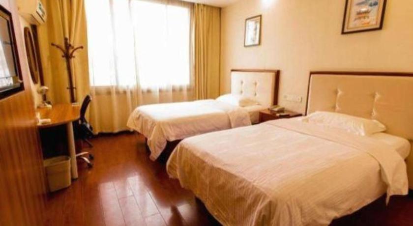 Greentree Inn Suzhou Guanqian Yangyuxiang Metro Station Business Hotel Exteriör bild