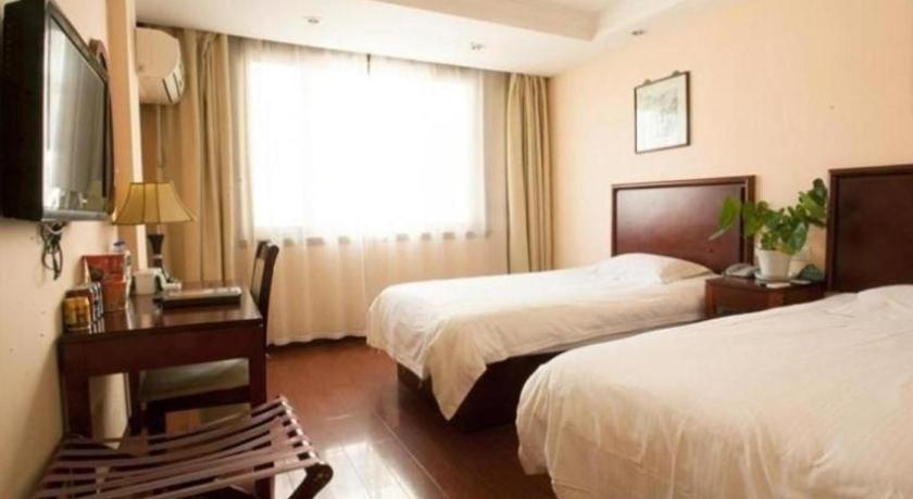 Greentree Inn Suzhou Guanqian Yangyuxiang Metro Station Business Hotel Exteriör bild